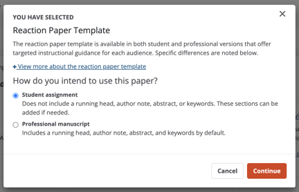How do I manage my paper sections?